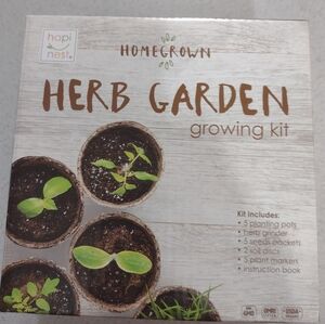 New in Box!*HerbGarden Growing Kit